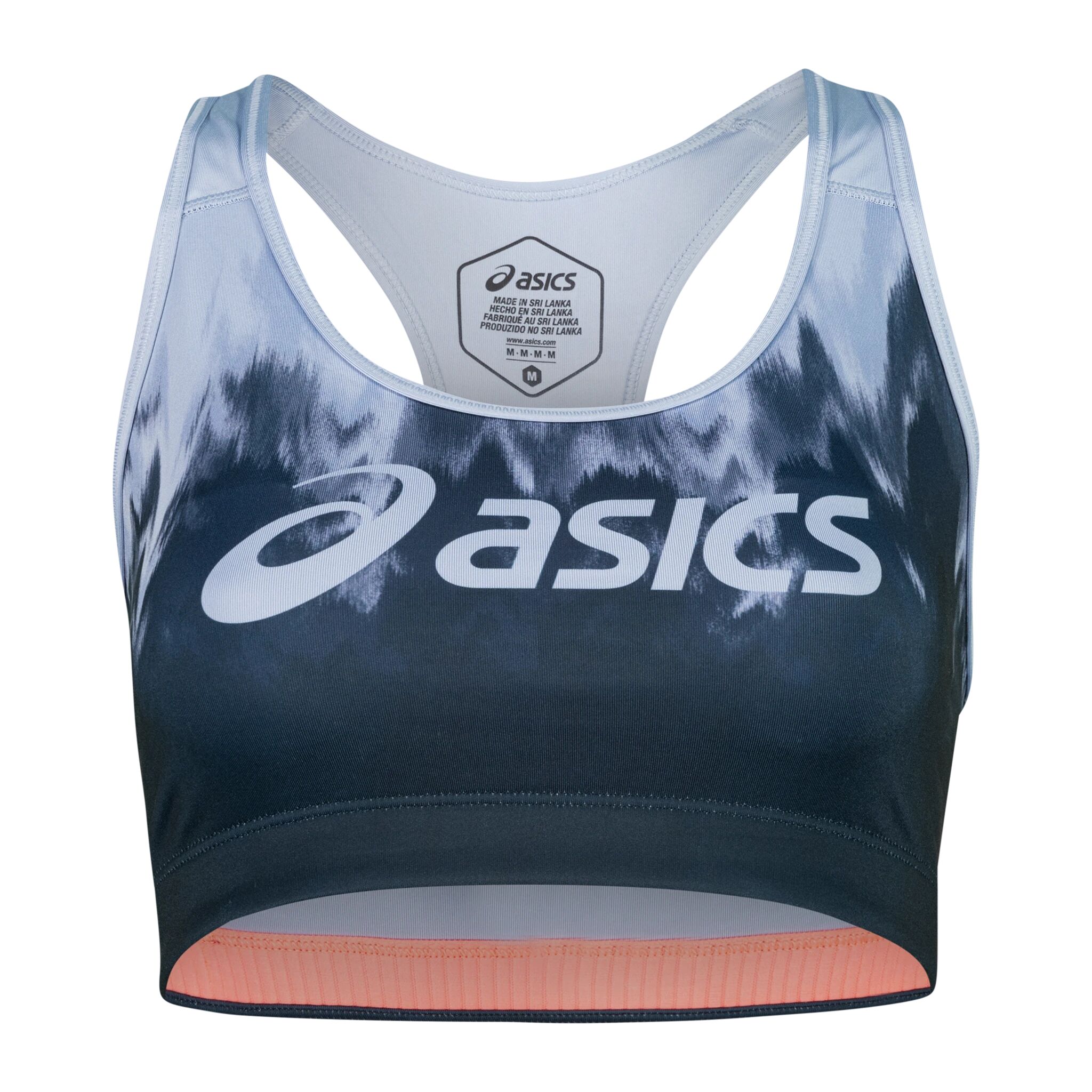 Asics Logo Bra Kasane, sports-bh dame XL MIST/FRENCH BLUE