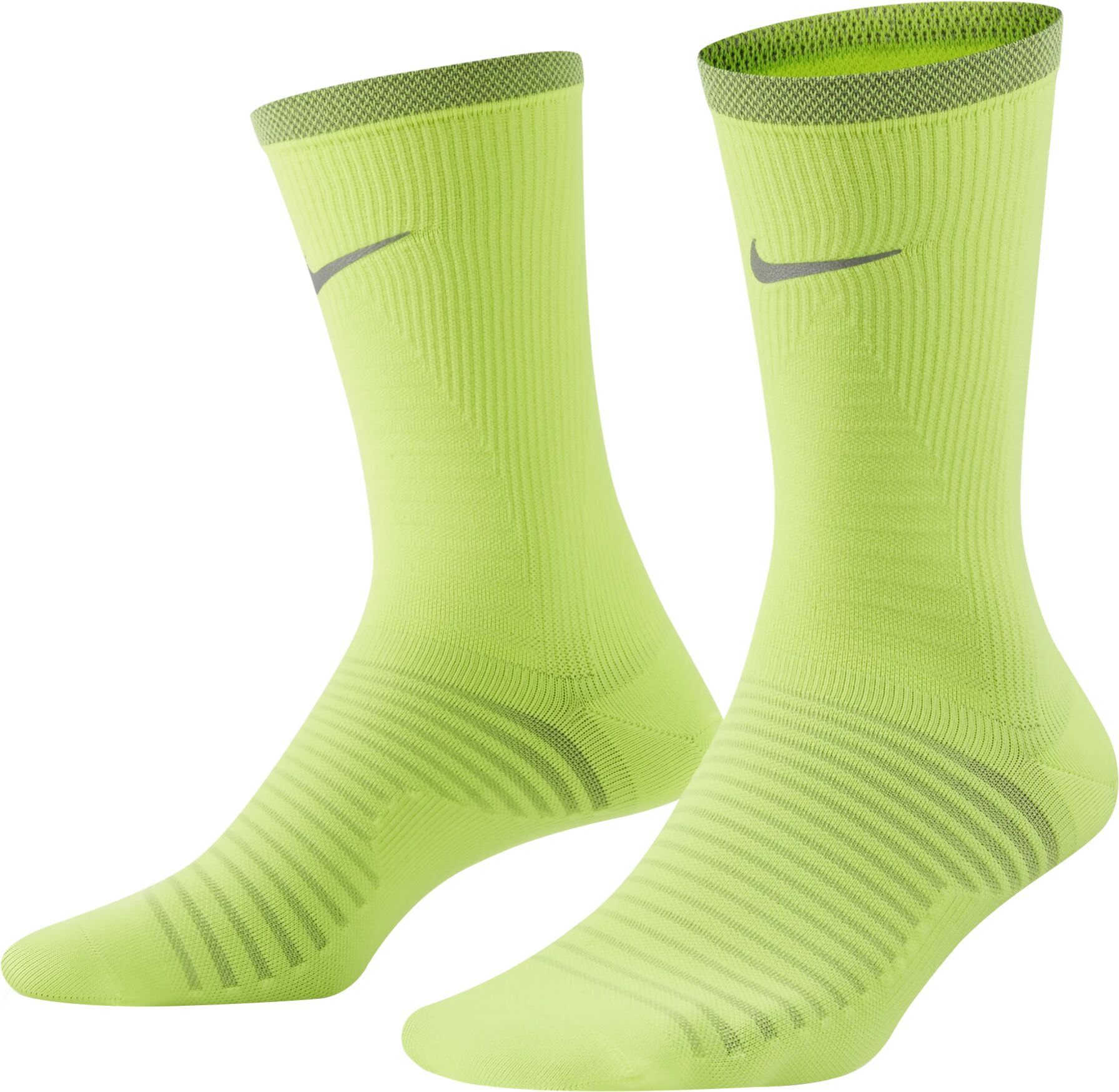 Nike U NK SPARK LTWT CREW, sokker unisex S Volt/Reflective Silv