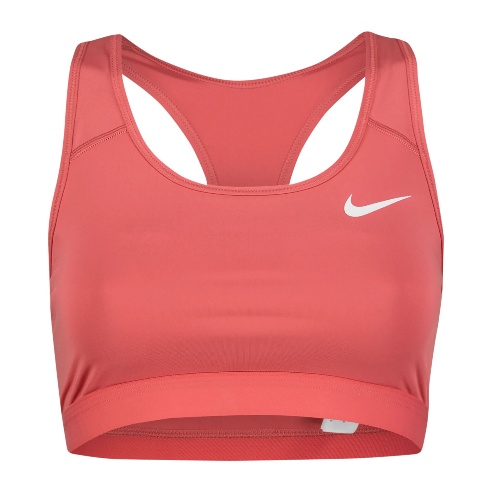 Nike W NK DF SWSH BAND NONPDED BRA, sports-bh dame XL Archaeo Pink/archaeo