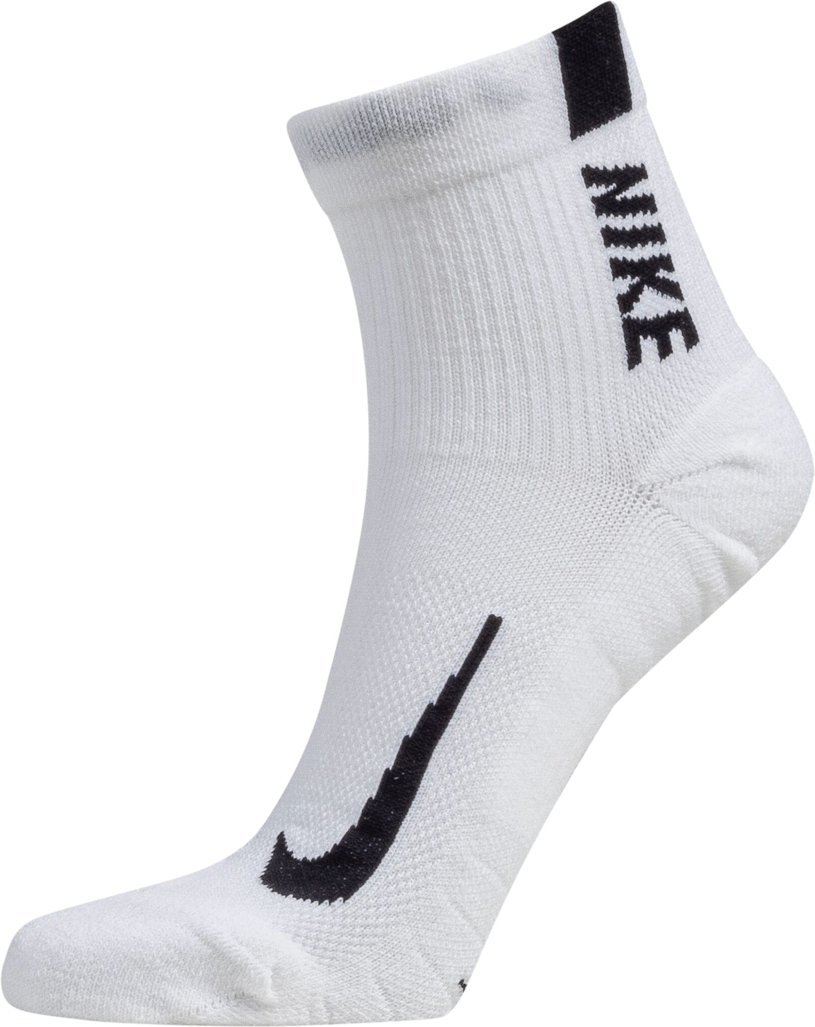 Nike Multiplier Ankle Sock, sokker unisex S WHITE/BLACK