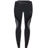 ODLO PERFORMANCE WARM SUW BOTTOM PANT BLACK CONCRETE GREY XS  - BLACK CONCRETE GREY - female