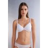 Intimissimi Soutien Balconette Francesca em Renda Mulher Branco Taglia 3D