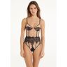 Tezenis Body Balconette Alças Finas Parisienne Lace Mulher Preto Tamaño 3B