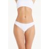 Tezenis Cueca Brasileira Microfibra Estampada em Microfibra Sem Costuras Mulher Branco Tamaño XL