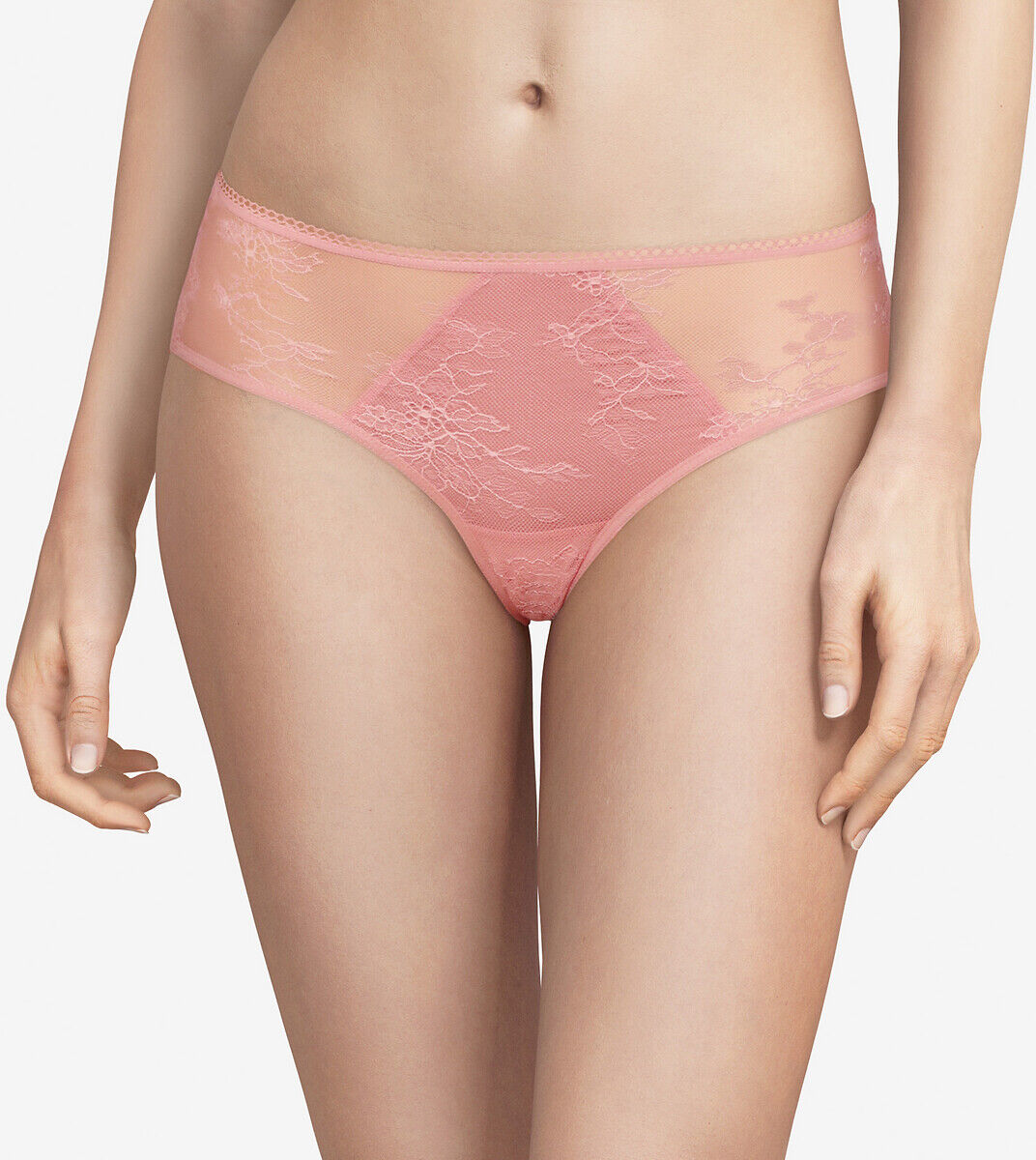 Passionata Shorties em renda, Aura   rosa