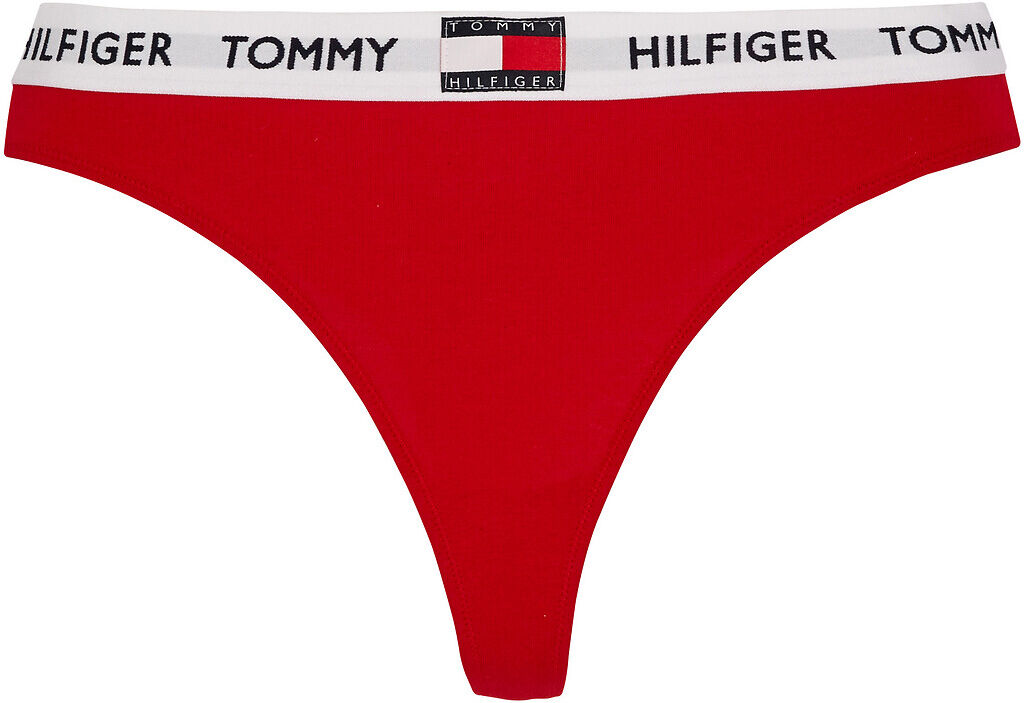 Tommy Hilfiger Cuecas cavadas com marca   Vermelho