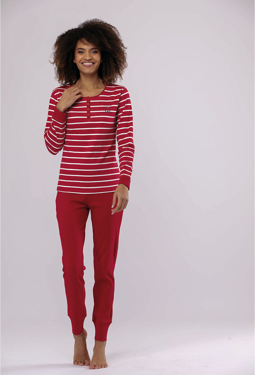 Melissa Brown Pijama leggings, Navire   Vermelho