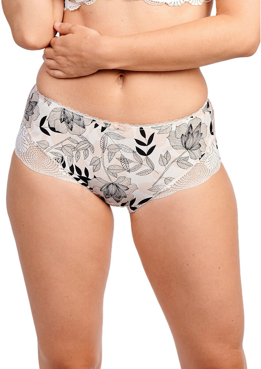 Sans Complexe Shorties Milla   Estampado floral marfim