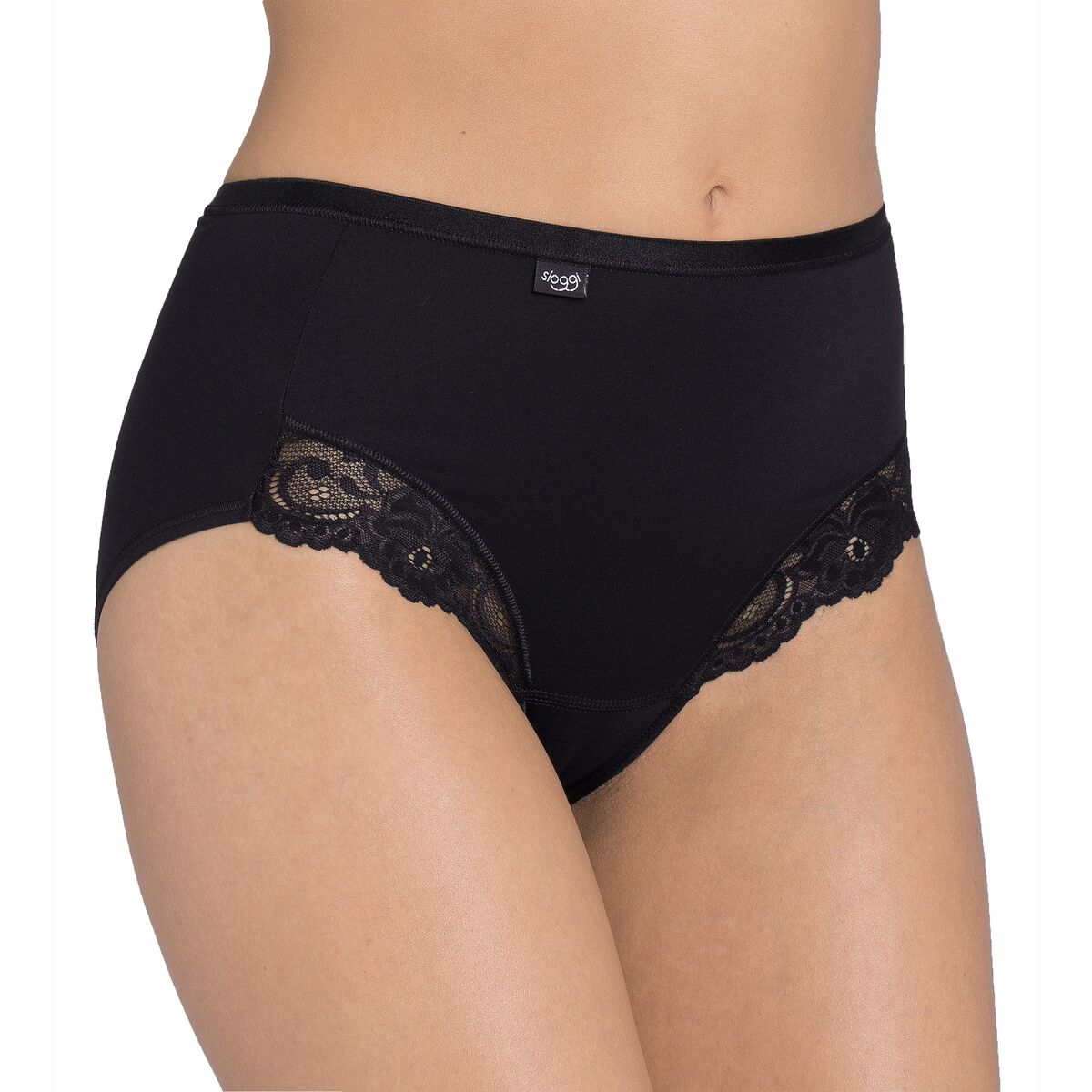 Sloggi Cuecas Romance (lote de 4)   Preto