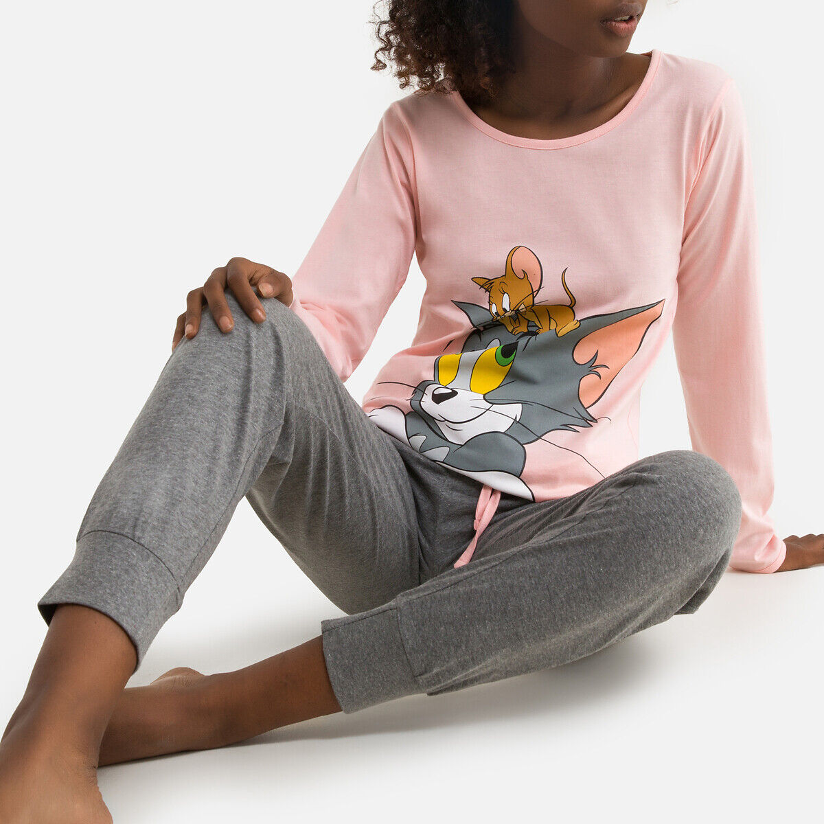 Tom&jerry Pijama Tom & Jerry   Rosa/Cinza-Escuro