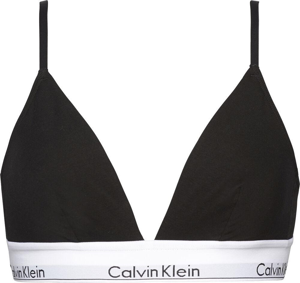 Calvin Klein Soutien triângulo MODERN COTON   Preto