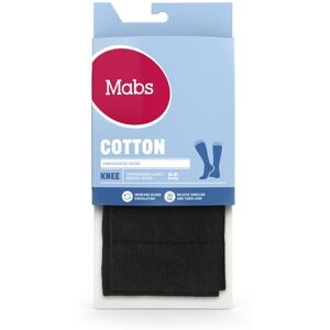 Mabs Cotton Knee Black L