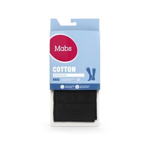 Mabs Cotton Knee Black XL