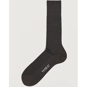 Falke No. 7 Finest Merino Ribbed Socks Brown