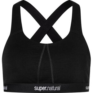 super.natural Women's Feel Good Bra Jet Black L, Jet Black