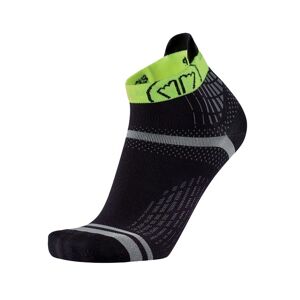 Sidas Run Feel Socks, Svart/Gul, 39-40