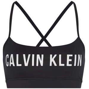 Calvin Low Support Bra Dam, Svart/Vit, XS