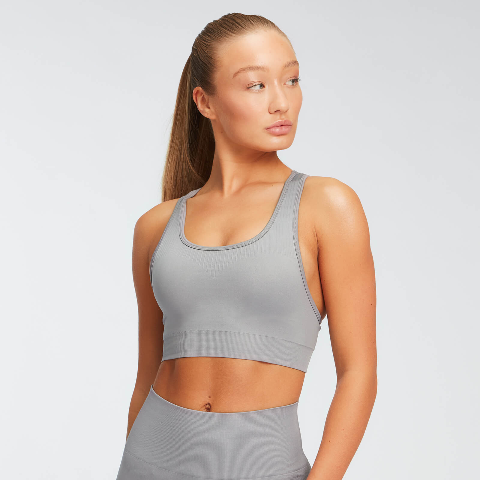 Myprotein Shape Seamless Ultra Sports Bra - Grå - S