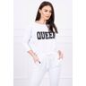 Kesi Queen print white print set biela One size female