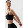 Women's 4F Low Support Yoga Bra - Black XS female