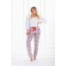 Momenti Per Me White-Red Magic Moments Pajamas Biela L