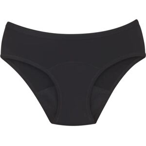 Snuggs Period Underwear Classic: Medium Flow Black cloth period knickers for moderate periods size M 1 pc