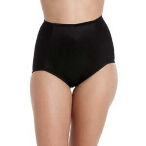 (Black, S) Camille Two Pack Full Support Shapewear Briefs