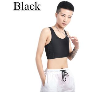 Zahuoyi Summer Fashion Women Invisible Wrapped Chest Lesbian Corset Tomboy Cosplay Comfortable Type Vest