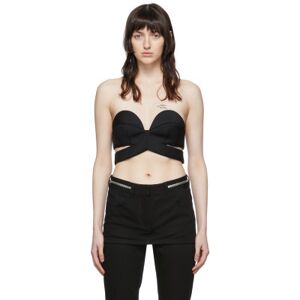 Givenchy Black Wool Bra  - 001 - Size: IT 42 - female