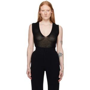 Wolford Black Aurora Bodysuit  - 7005 Black - Size: Small - female