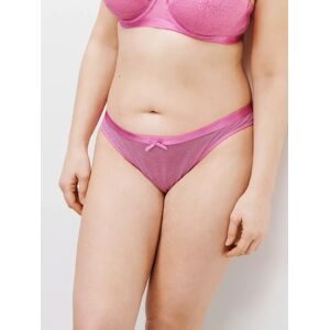 John Lewis Reece Bikini Knickers - Super Pink - Female - Size: 10