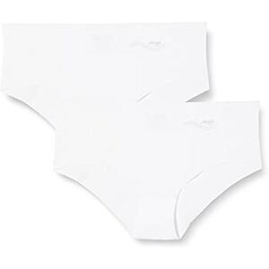 Sloggi Women's ZERO Feel Hipster 2P EX Underwear, White, 000M