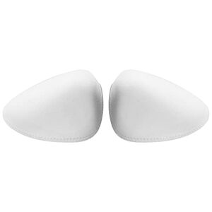 CHICTRY Unisex Solid Color Sponge Shoulder Pads Gel Shoulder Push-Up Pads Anti-Slip Narrow Shoulder Enhancer Sewing Cushion White-1.5cm thick One Size