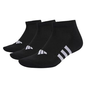 adidas IC9518 PRF CUSH LOW 3P Socks Unisex Adult black/black/black Size XS