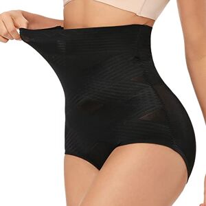 Joyshaper High Waist Knickers Tummy Control Panty Women Hi-Waist Shapewear Butt Lifter Body Shaper Seamless Underwear Slimming Briefs Panties Schwarz L