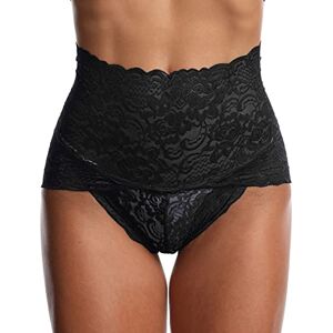 Generic Extra Large Knickers For Women Womens Lace Knickers Low Rise Bikini Panties Cotton Underwear Bow Ladies Briefs Size 12 high waisted lingerie set Ladies Trousers Elasticated Waist Black