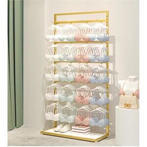 Generic Clothing Store Garment Rack Clothes Rail Garment Rack Floor Standing Lingerie Display Stand, Retail Store Bra Shorts Socks Underwear Rack Boutiques Swimsuits Storage Rack Garment Rack