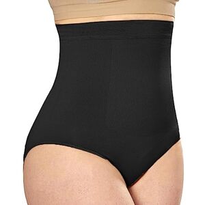 Zuoyue Seamless Tummy Control Knickers for Women High Waist Shapewear Body Shaper Slimming Pants Shaping Underwear Slimming Knickers Breathable Butt Lifter Panties Cozy Control Briefs Black