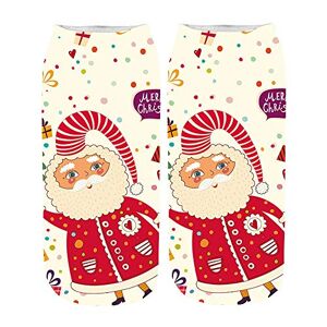 IQYU Warm Winter Christmas Socks Women Men – Socks Winter Socks Cuddly Socks Christmas Red Soft Cuddly Socks Black White Socks Women's Warm Sleeping Socks, F, One size