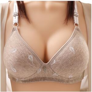 SKTIISN 42h Strapless Front Buckle Lift Bra Removable Padded Bandeau Bra Wirefree Women Bra Set up Bra Backless Bras for Women, Reusable on Bra Strapless Bra, Sticky Bra and Nipple Covers Comfortable