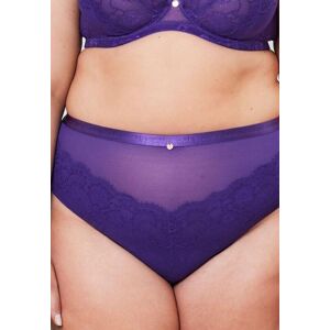 Oola Lingerie Lace and Logo High Waist Knicker