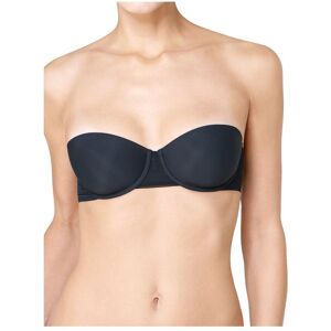 Sloggi Womens Zero Lace Strapless Wdp Bra - Black - Size 32c Uk Back/cup