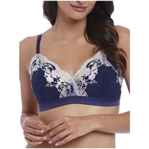 Wacoal Womens Lace Affair Bralette - Blue Spandex - Size 30ab