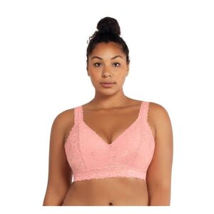 Parfait Womens P5482 Adriana Lace Bralette Bra - Pink Nylon - Size 30d