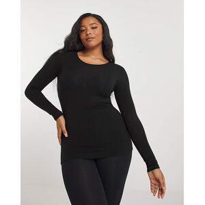 Sloggi Ever Cosy Thermal Long Sleeve Top Black M Female