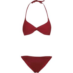 Fisico , Bra and High Waist Brief Set ,Red female, Sizes: S, M