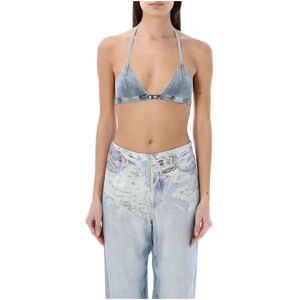 Diesel , Stylish Bra Top ,Blue female, Sizes: M, S