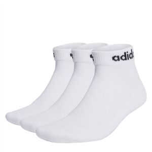 adidas Essentials Ankle 3 Pack Socks - unisex - White/Black - 4.5 - 5.5