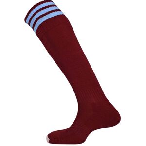 Prostar Mercury 3 Stripe Sock - Maroon/Sky