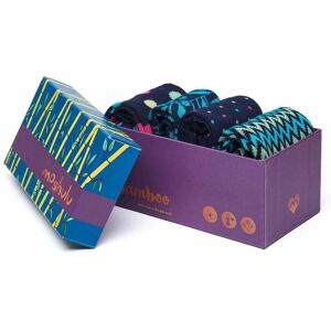 Multi Colourful Bamboo Sock Box Women's   Joyful Japes Bamboo Sock Box Moshulu